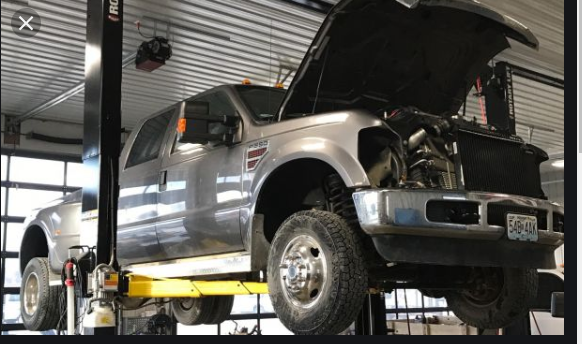 older diesel truck